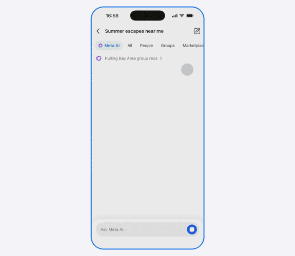 Facebook AI Mode