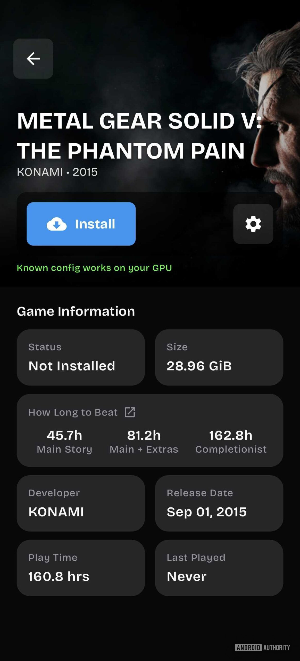 GameNative How Long to Beat 1