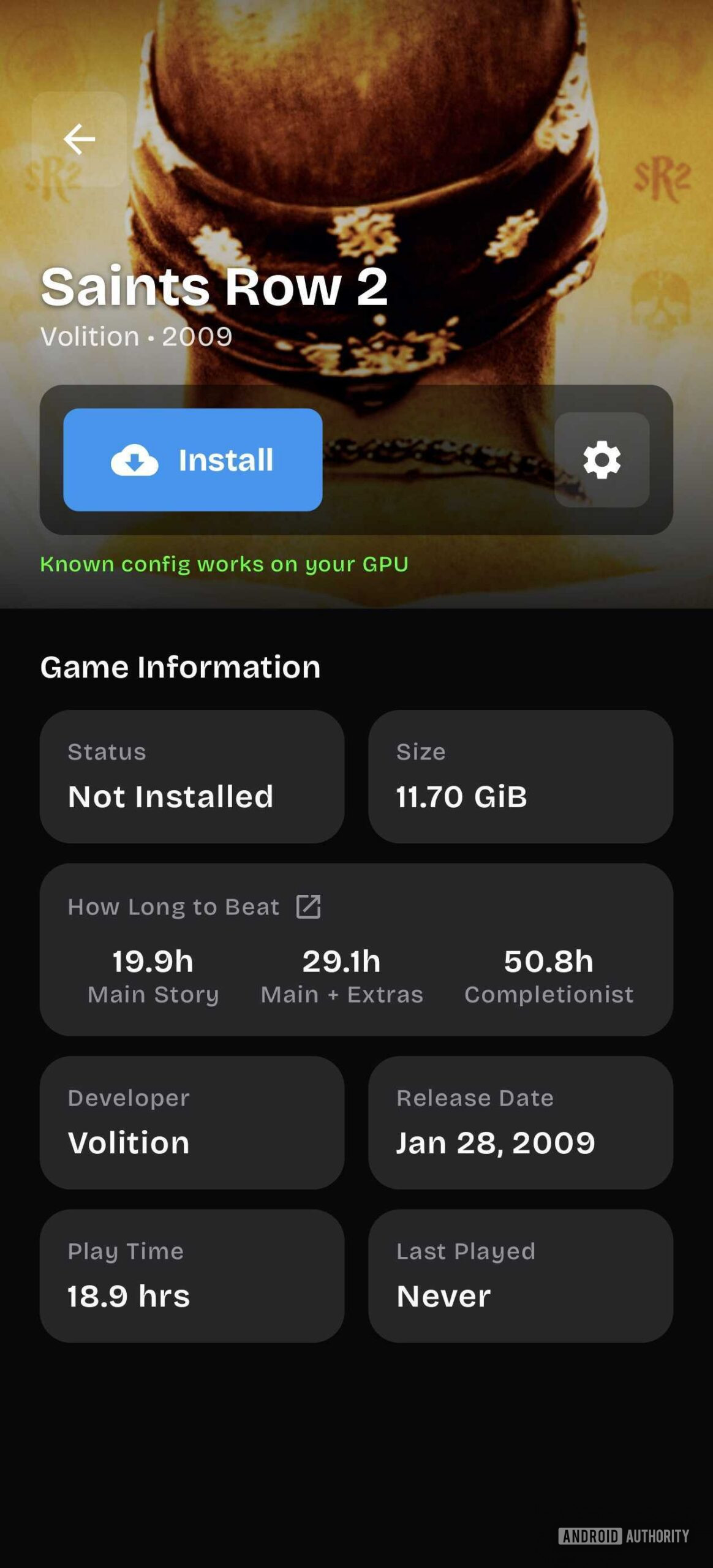 GameNative How Long to Beat 2