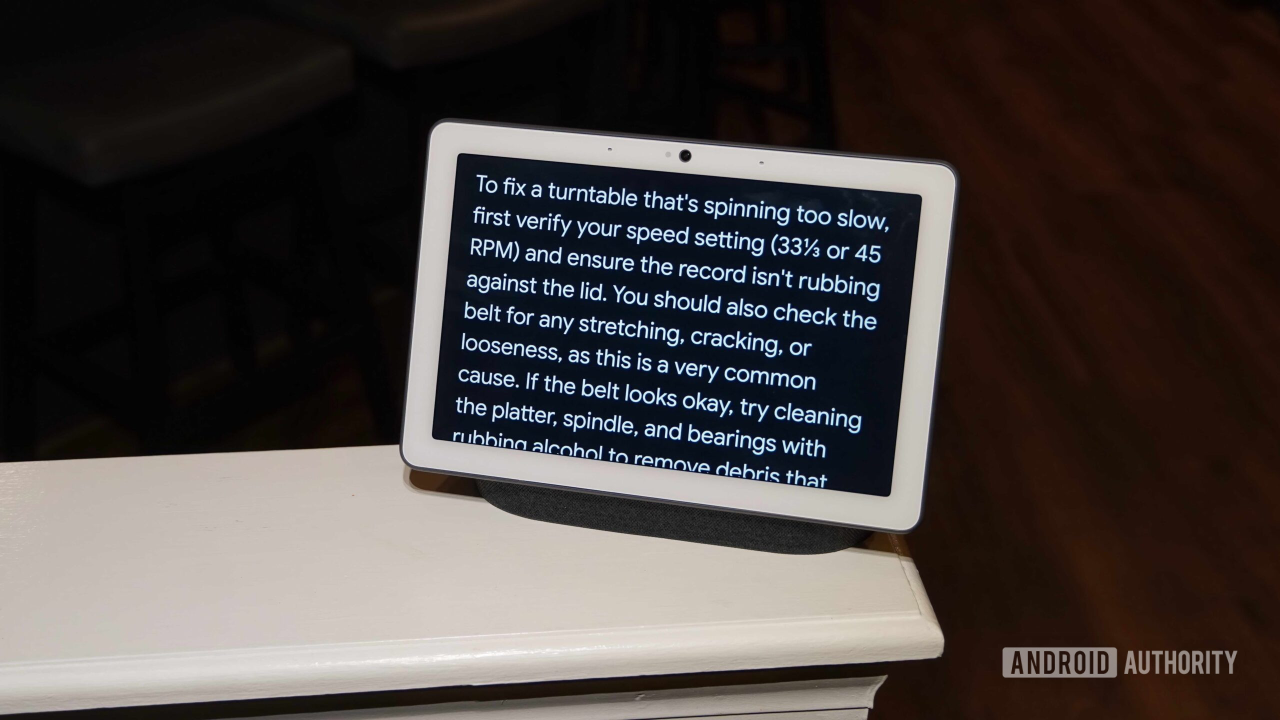 Gemini for Home 8 Gemini answering a question on the Nest Hub.