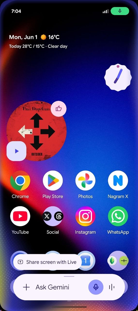 Gemini material overlay 4