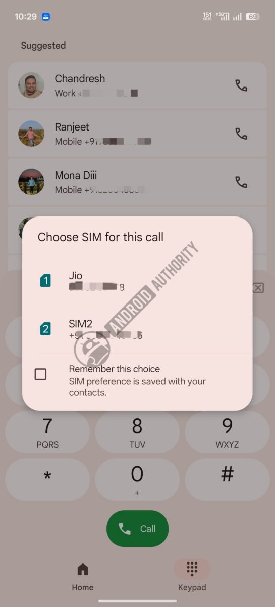 Sim App Dialog Google's Phone app could finally fix this basic dual SIM oversight ...