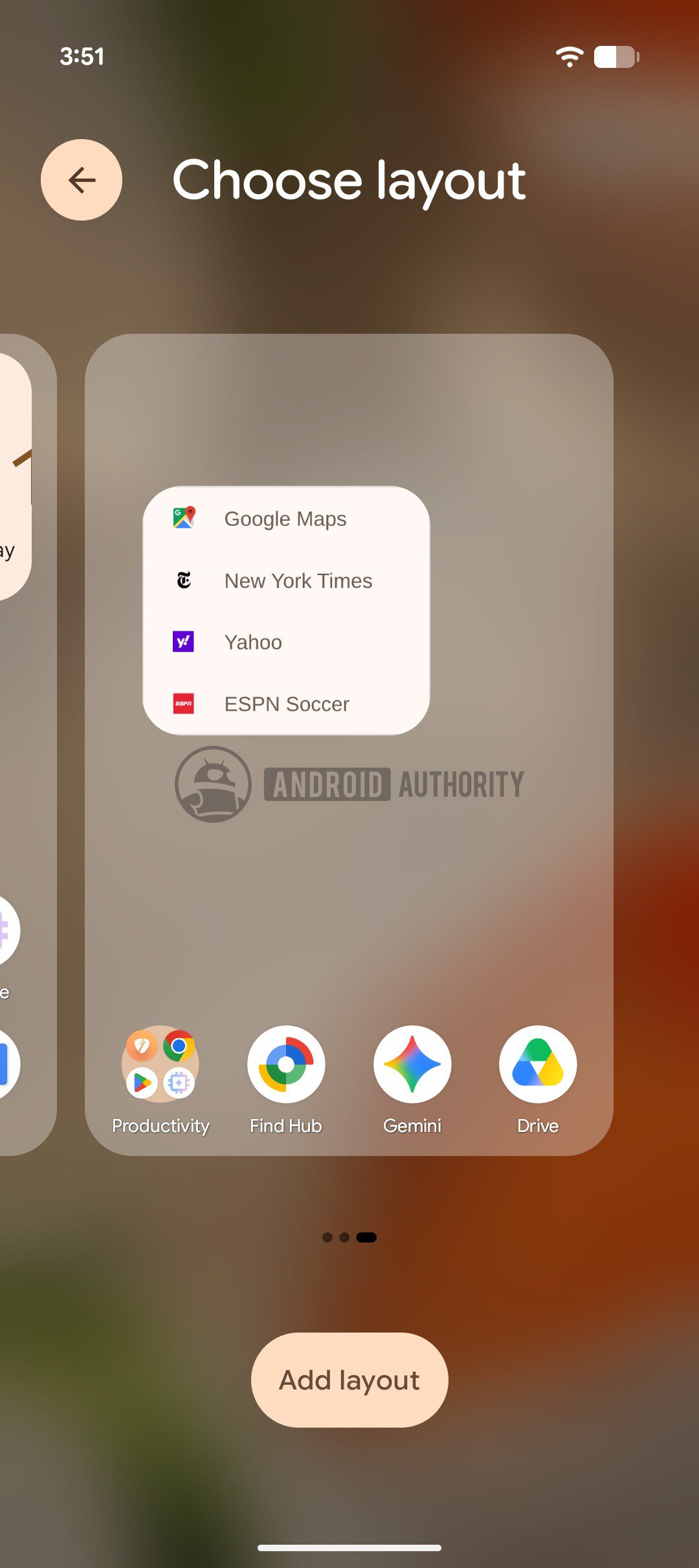 Google Pixel home screen organizer 5