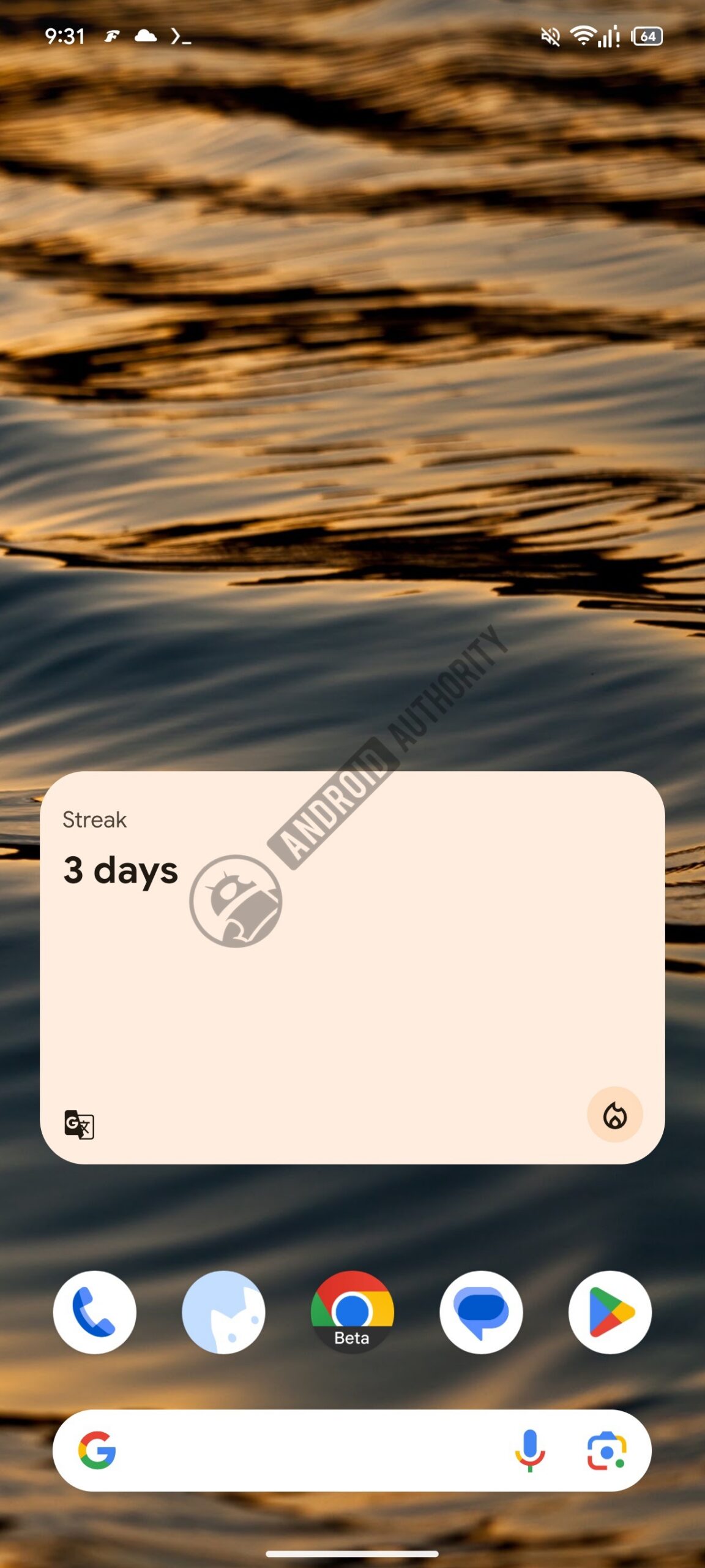 Google Translate Streaks widget 4 watermarked