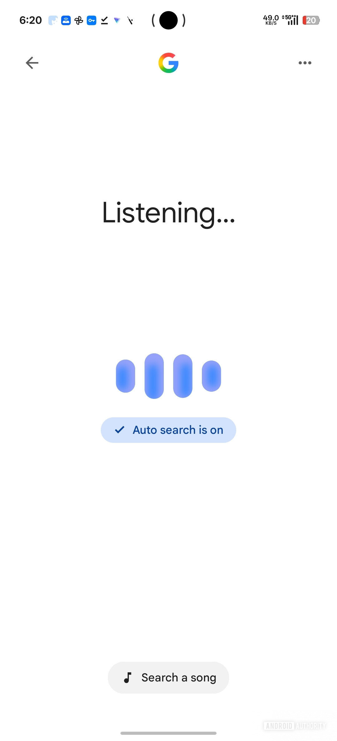 Google app new voice animation Google app new voice animation