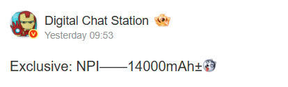 Honor 14000mah phone Digital Chat Station
