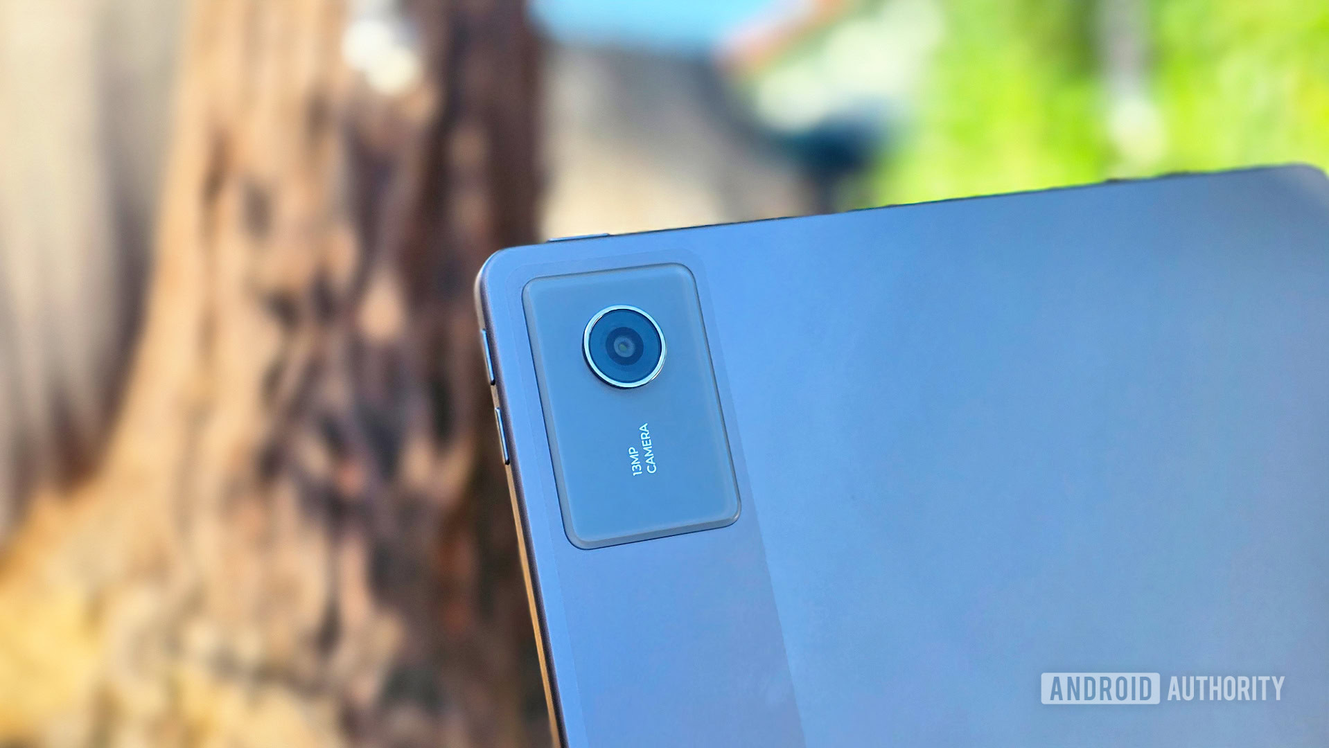 Lenovo Idea Tab review image showing the tablet's rear camera layout