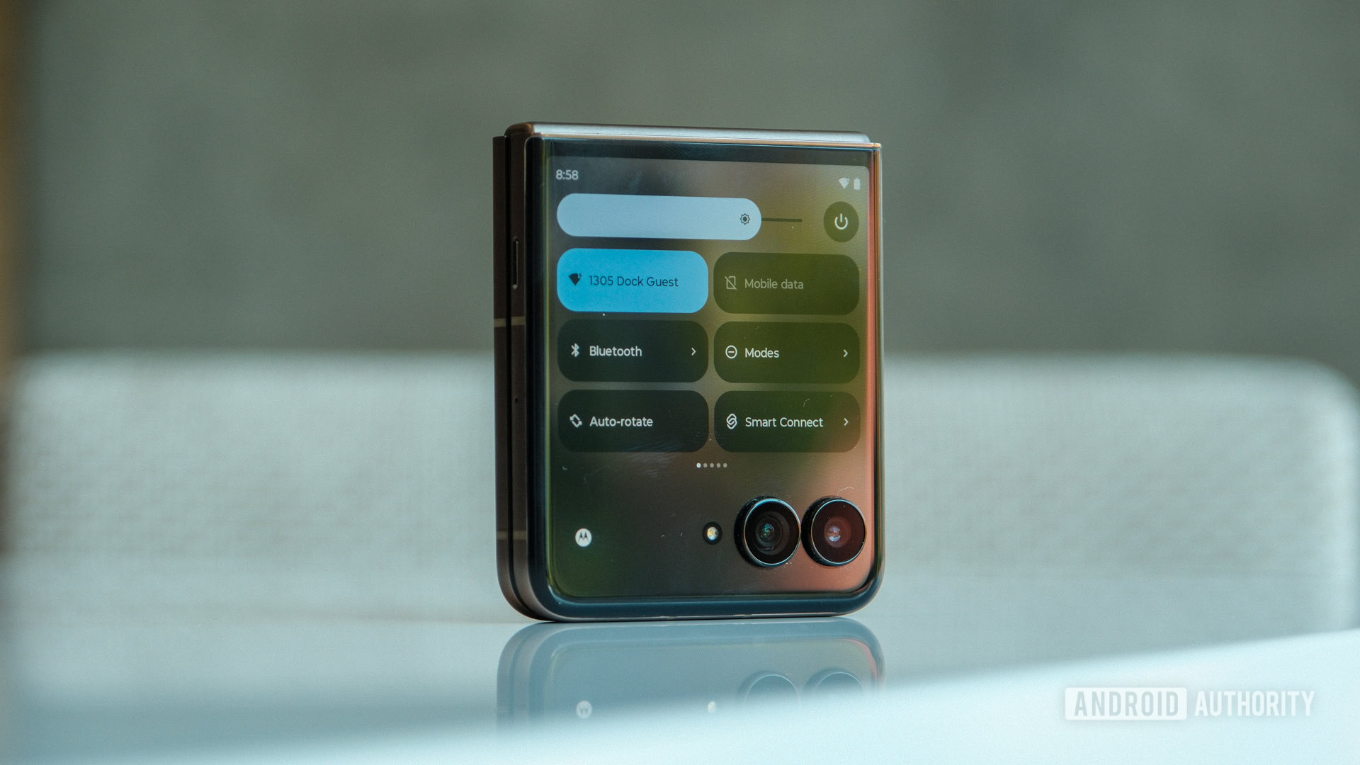Motorola Razr Ultra 2026 quick settings