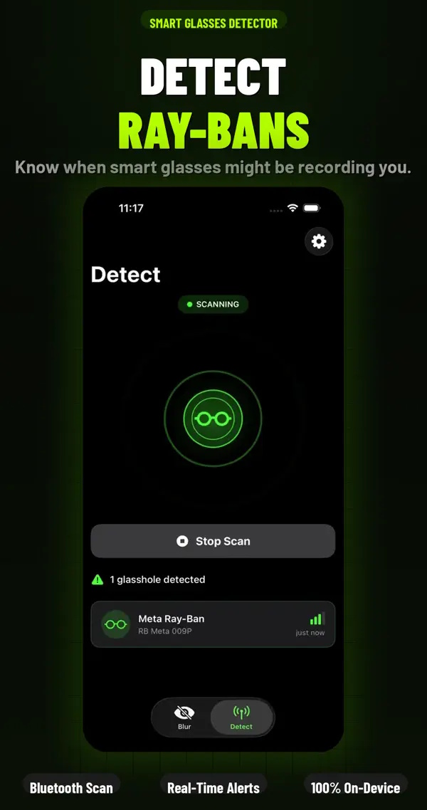 NoGlasshole app