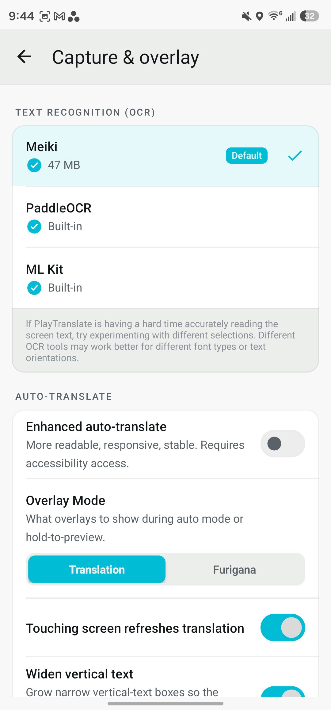 PlayTranslate app screenshot 2