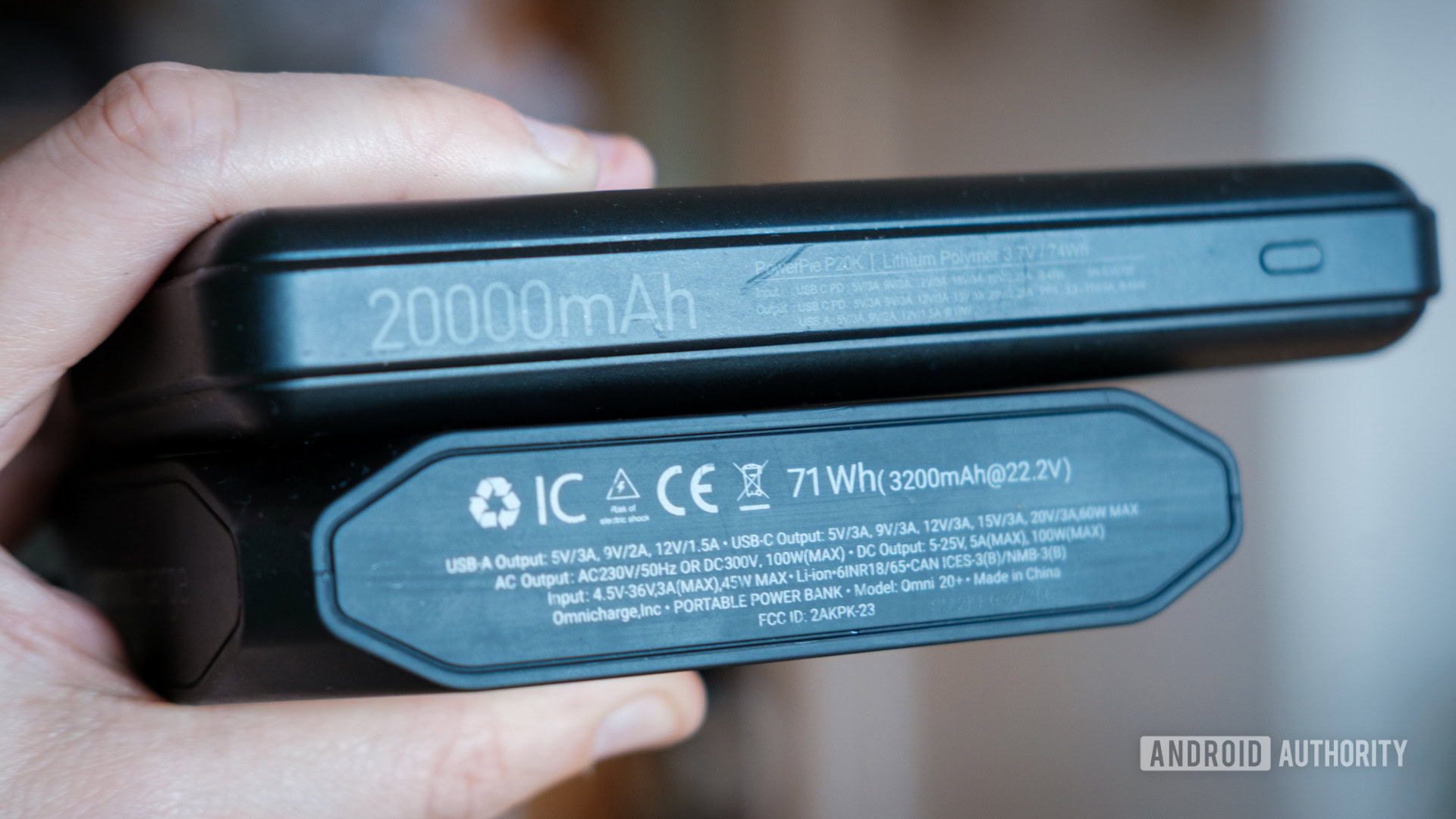 Power Bank Battery Ratings