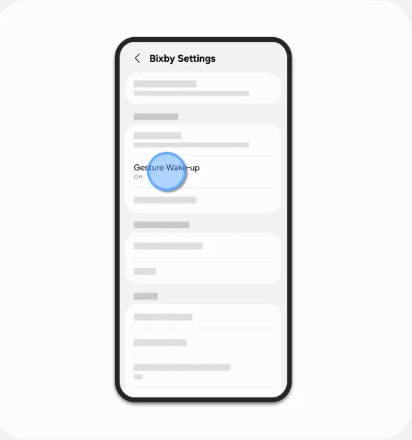 Samsung Bixby Wake Up Gesture Leak One UI 9.0