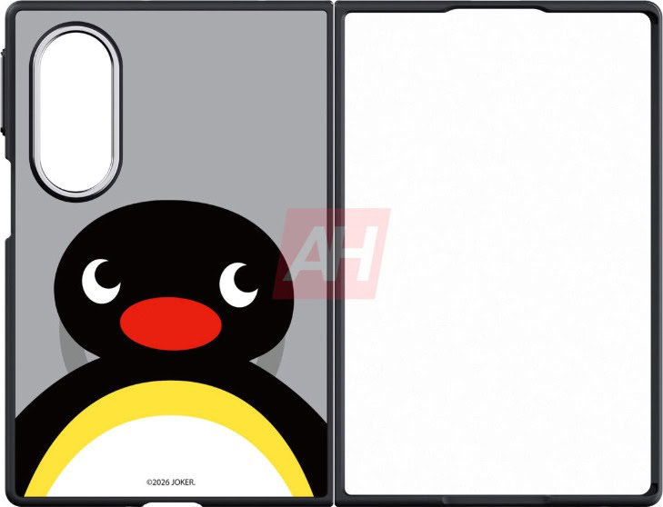 Samsung Galaxy Z Fold 8 Wide penguin clear case Android Headlines 1