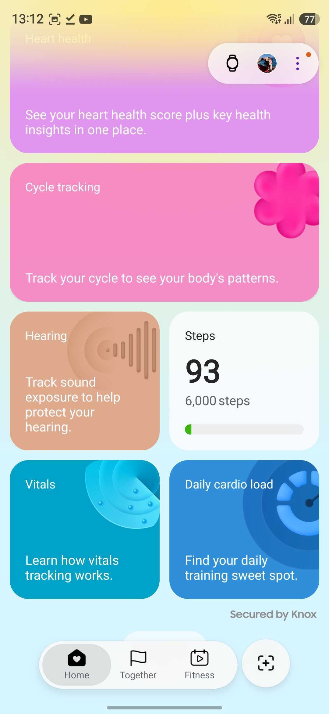 Samsung Health app revamp 4