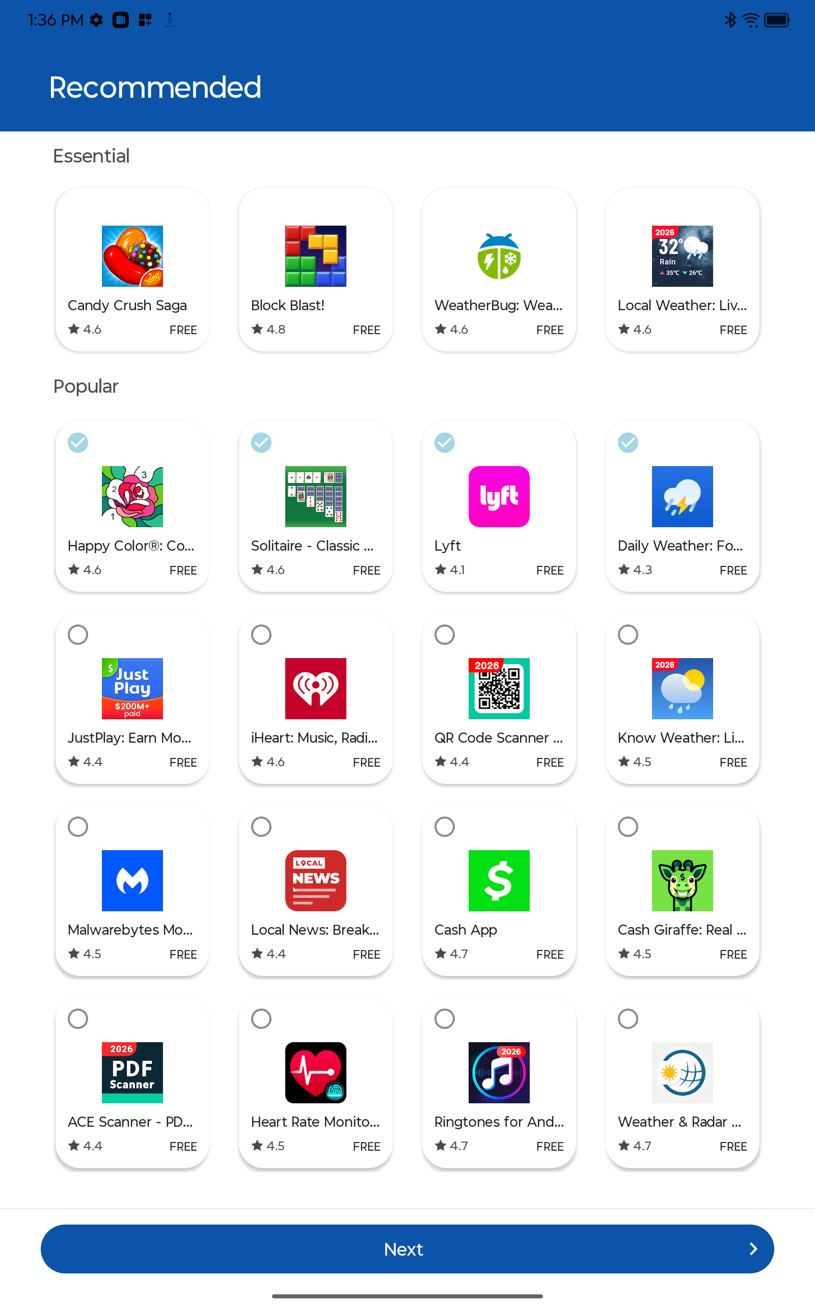 Lenovo Idea Tab Plus review image showing a screenshot of ZUI