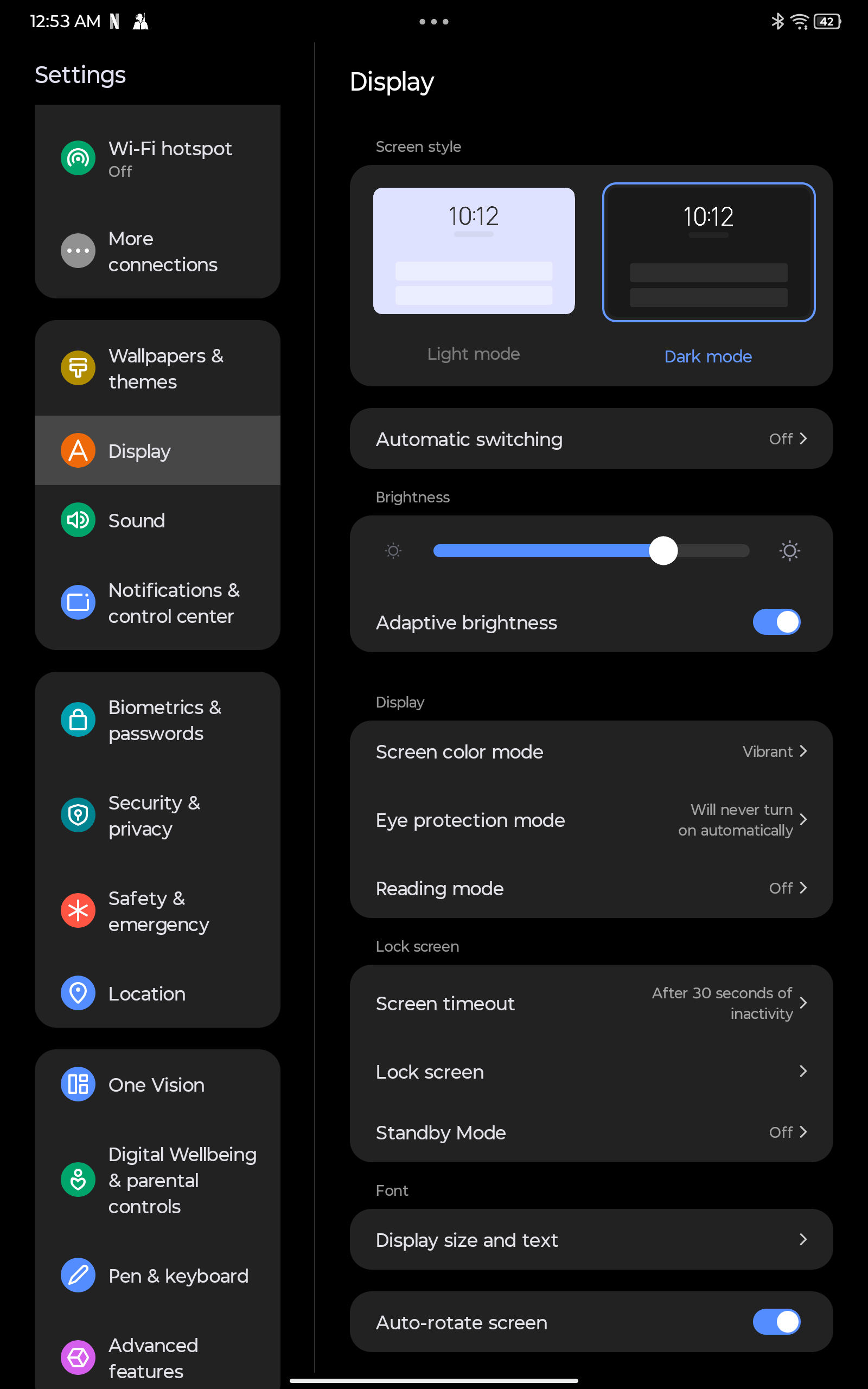 Lenovo Idea Tab Plus review image showing a screenshot of ZUI