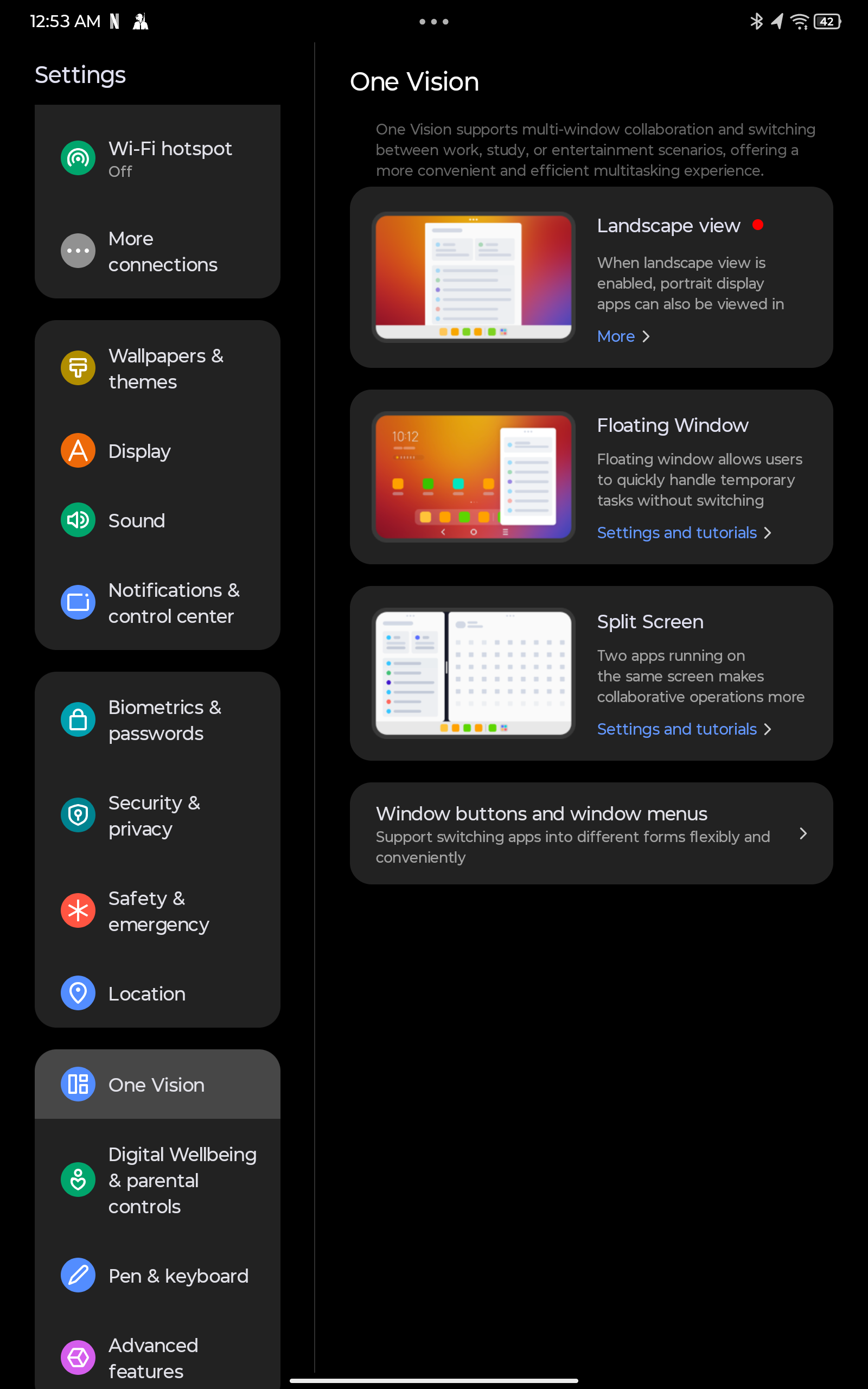 Lenovo Idea Tab Plus review image showing a screenshot of ZUI