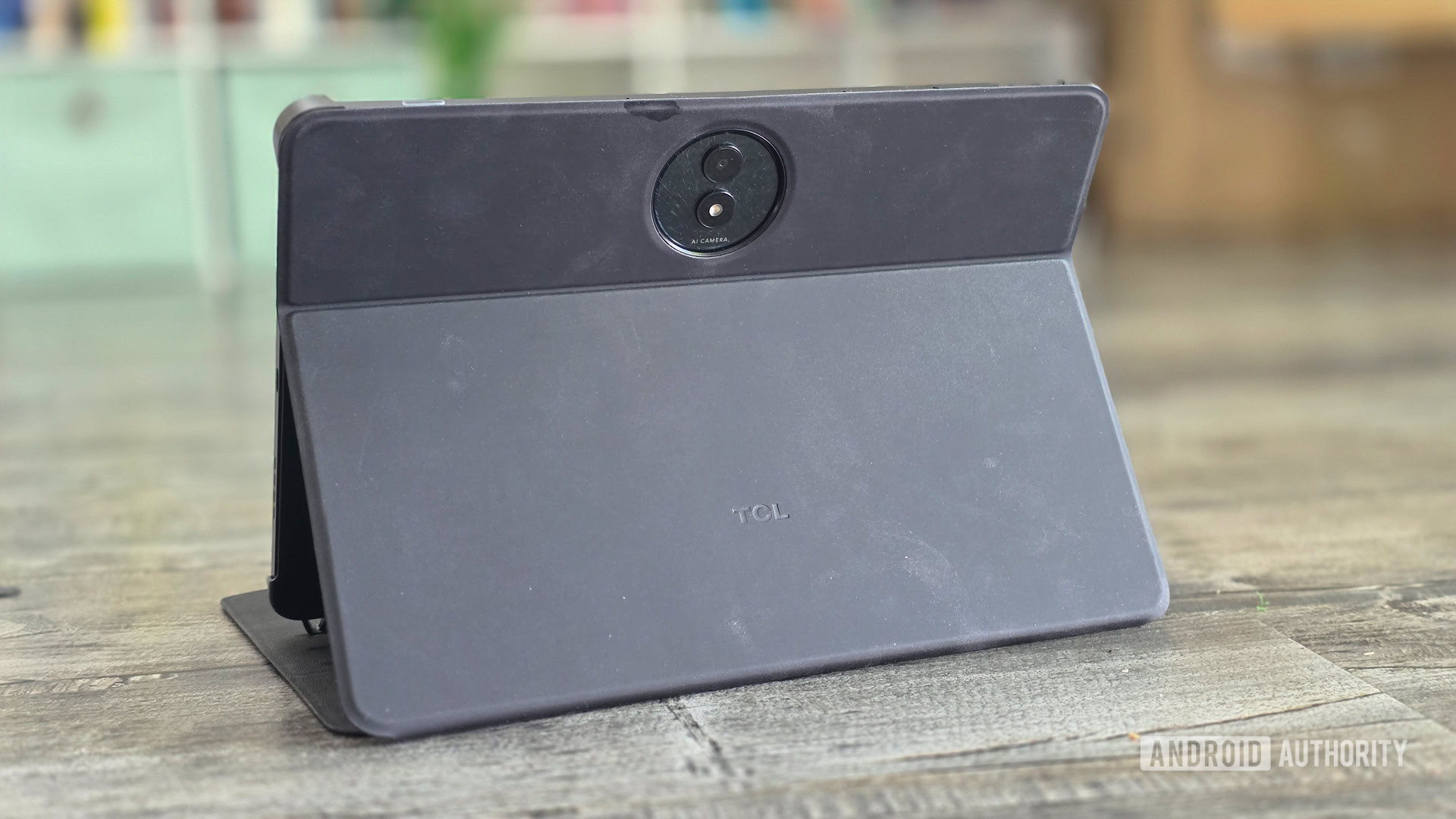 TCL Nxtpaper 11 Plus review image showing the tablet's folio case