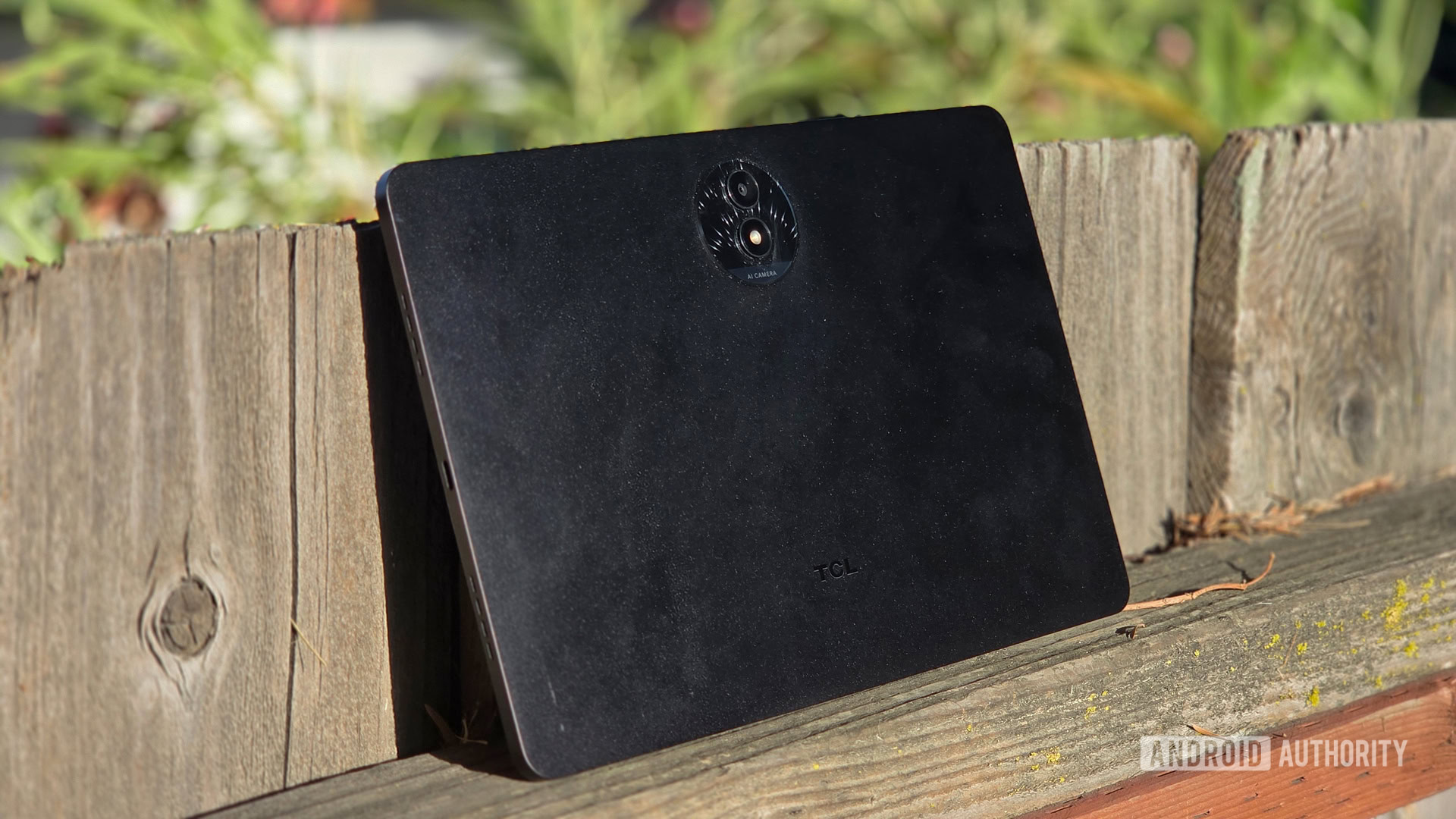 TCL Nxtpaper 11 Plus review image 6 TCL Nxtpaper 11 Plus review image showing the tablet placed in an outdoor setting