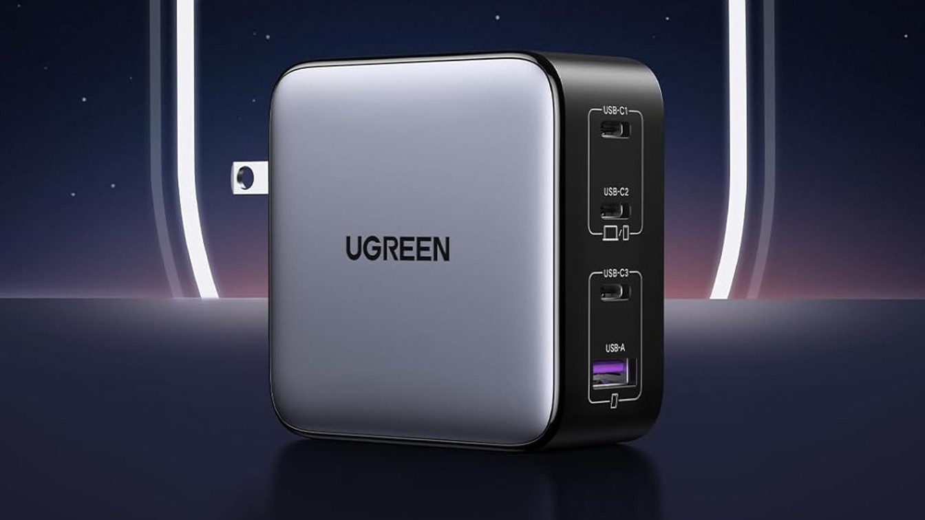 UGREEN Nexode 100W GaN USB C Charger Press Image