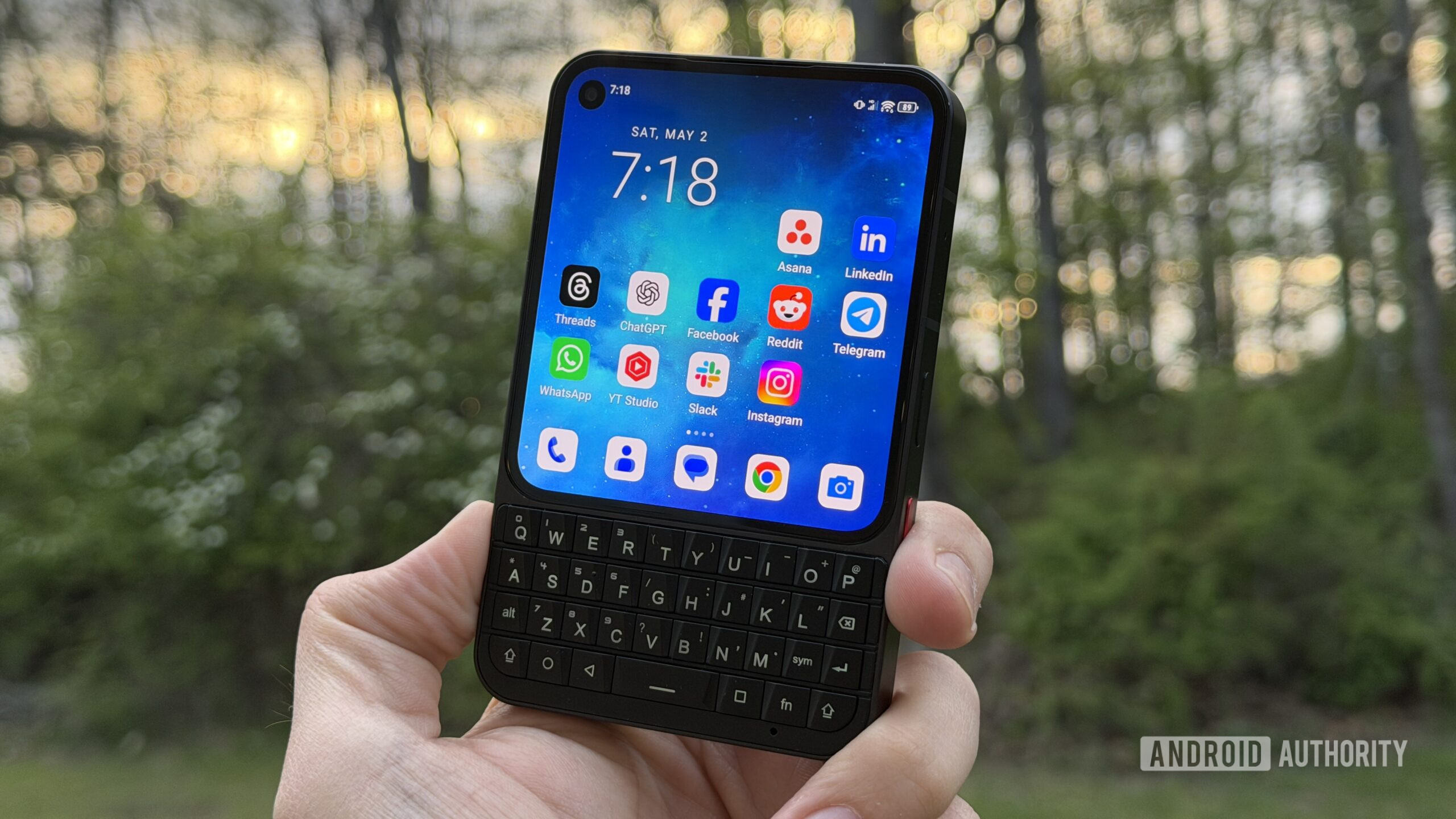 I test 40 phones every year. This $500 BlackBerry lookalike 