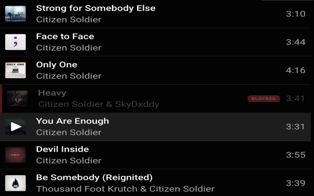 YTM Block extension lets you block content on YouTube Music