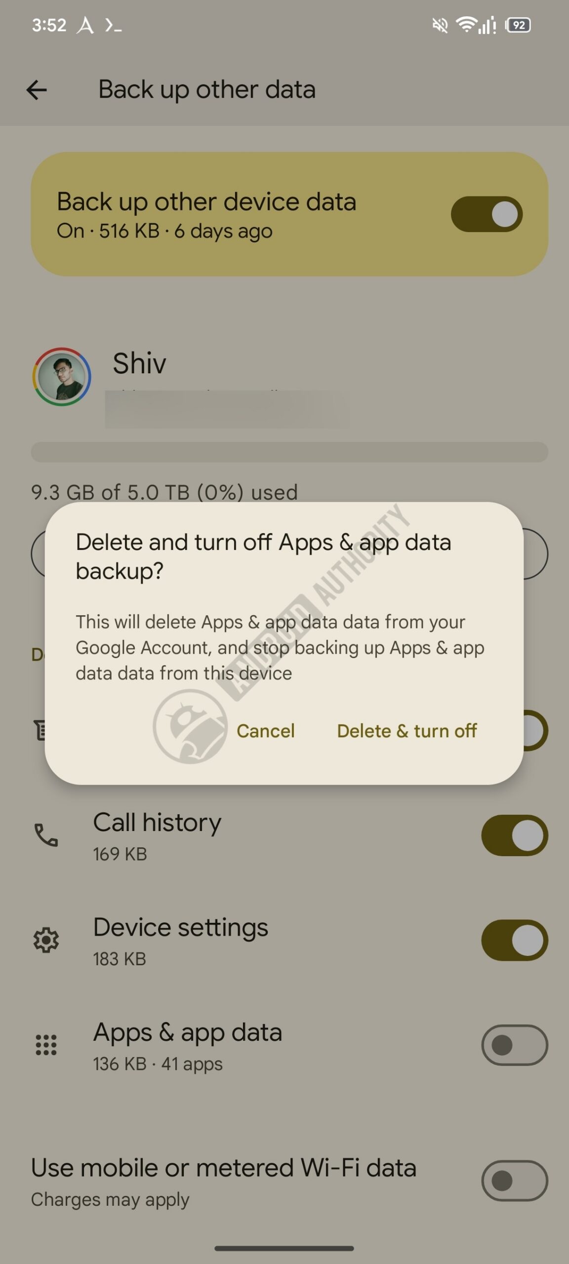 android backup granular control disable data type image 2 watermarked 2