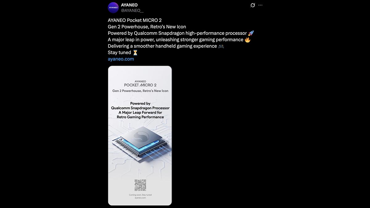 ayaneo pocket micro 2 processor details