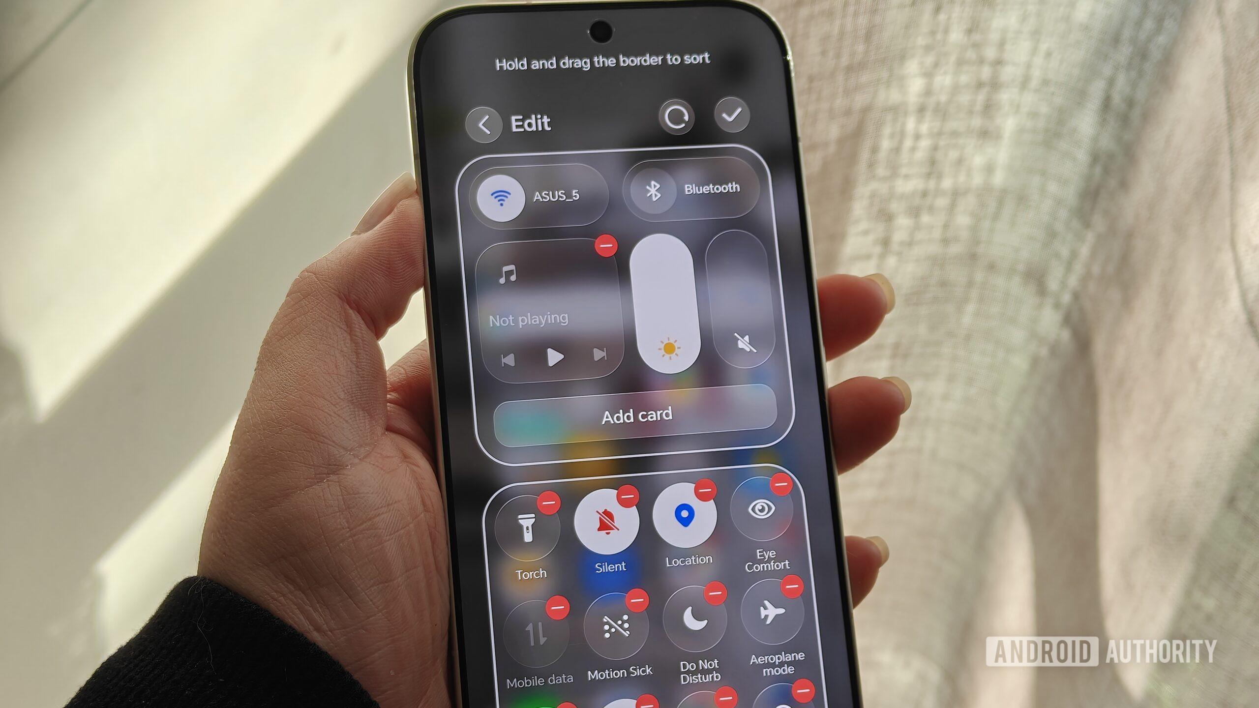editing quick settings on an android smartphone editing quick settings on an android smartphone