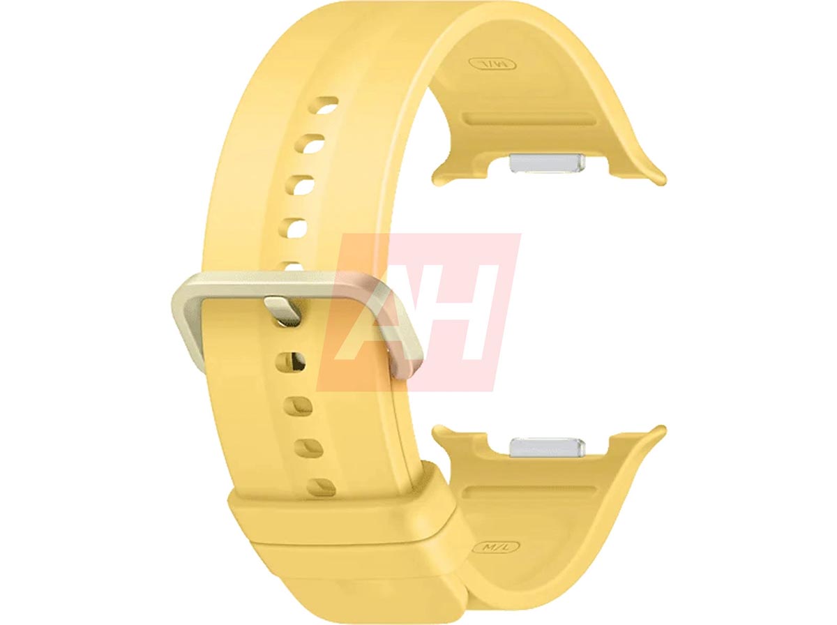 galaxy watch 9 sport band yellow image
