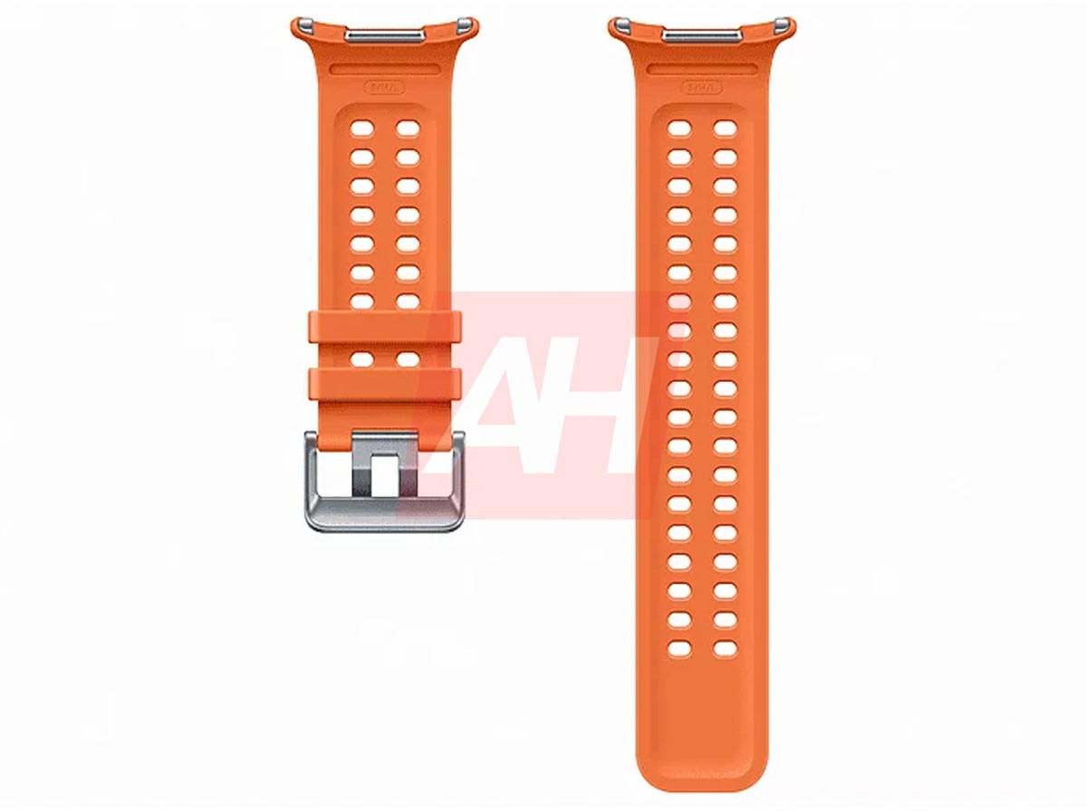 galaxy watch 9 watch ultra 2 sporty band orange image