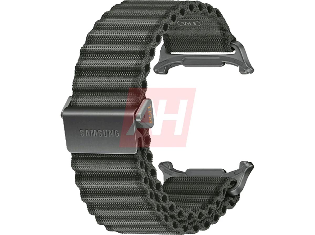 galaxy watch ultra 2 trail band green image