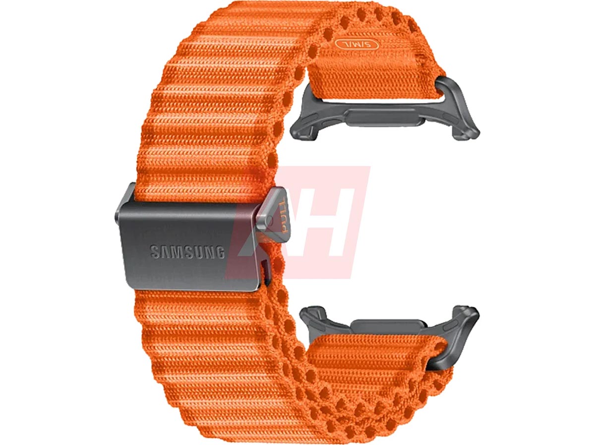 galaxy watch ultra 2 trail band orange image