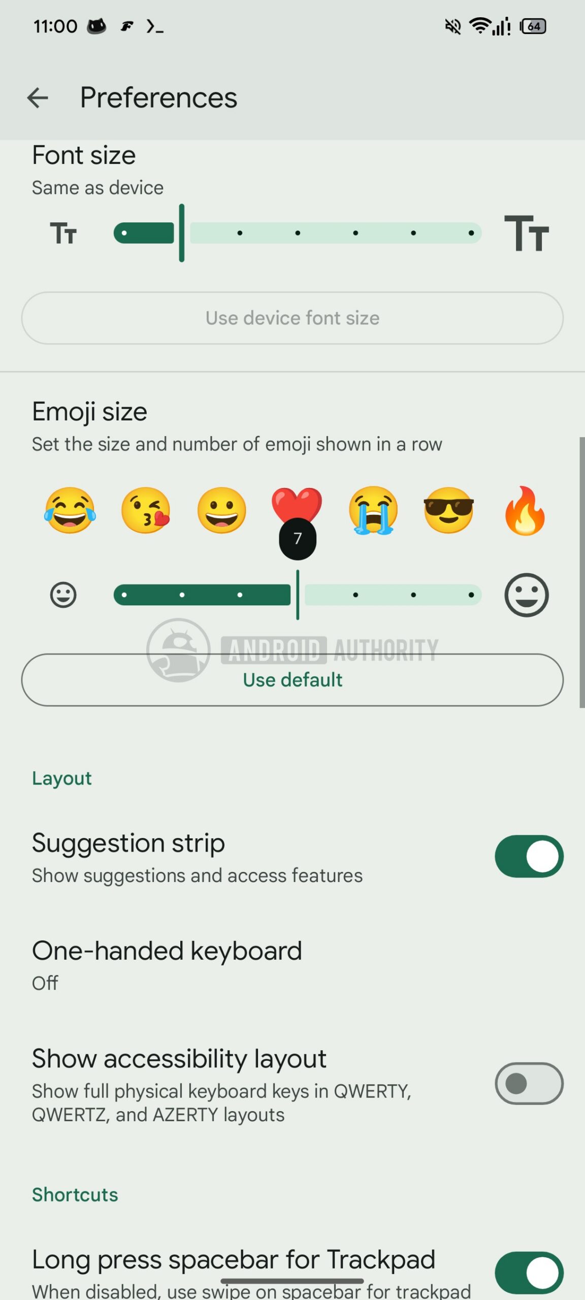 gboard emoji size 7 size image