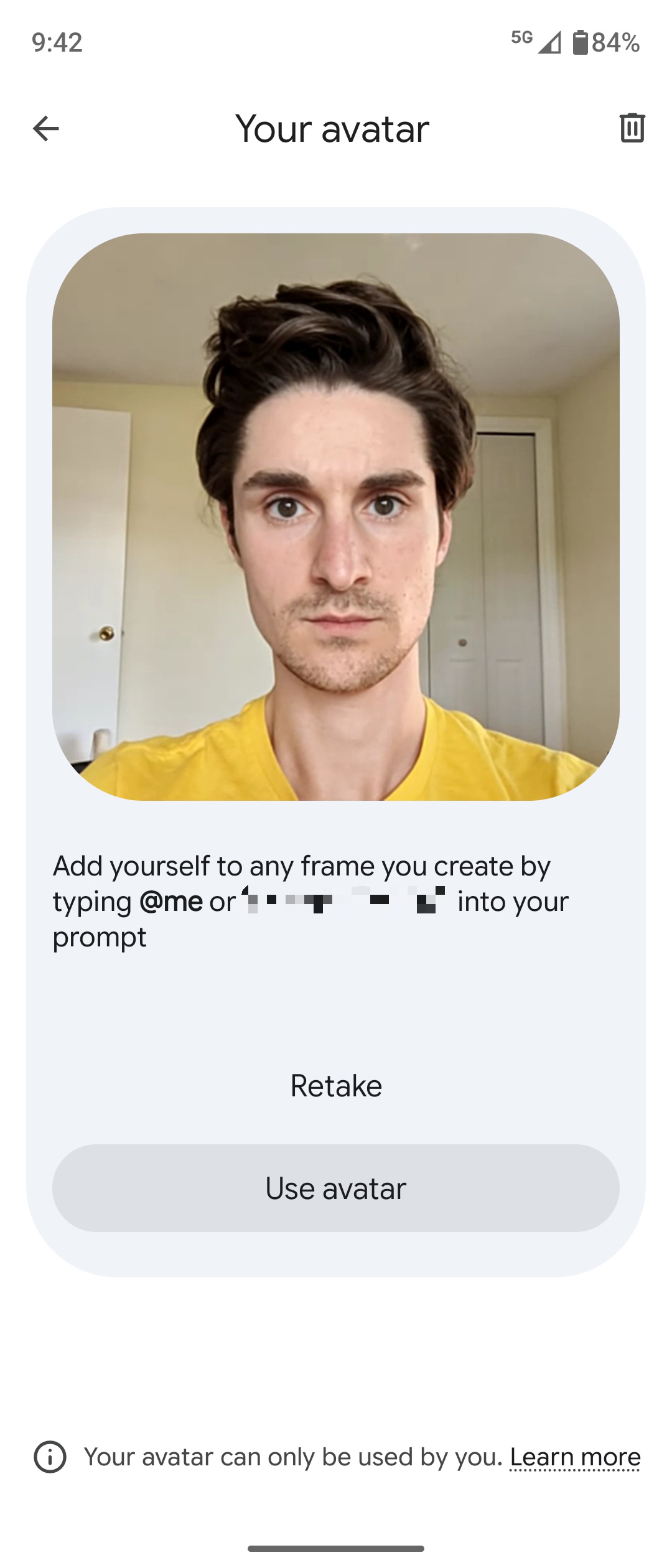 gemini avatar how to screenshot 8 edited