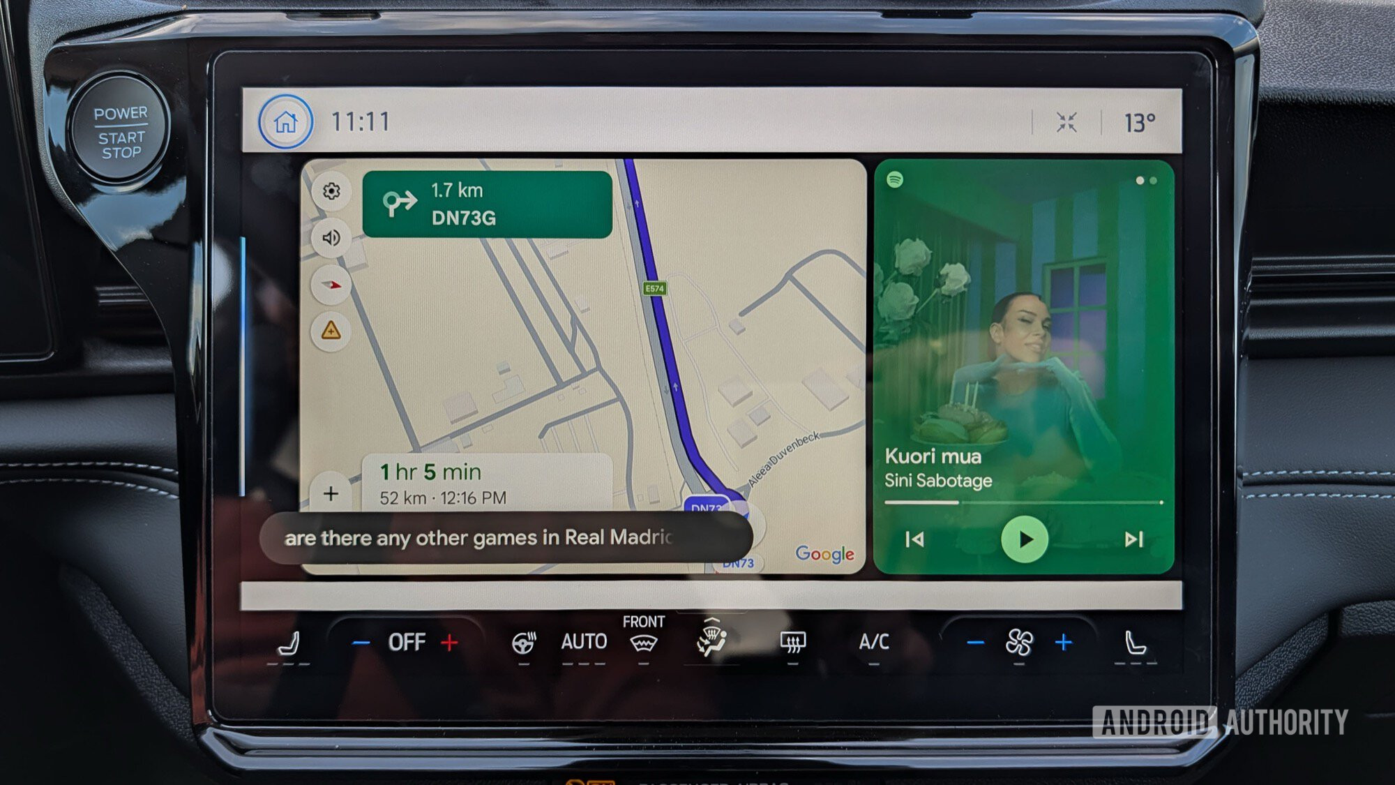 Gemini question on android auto Gemini question on android auto