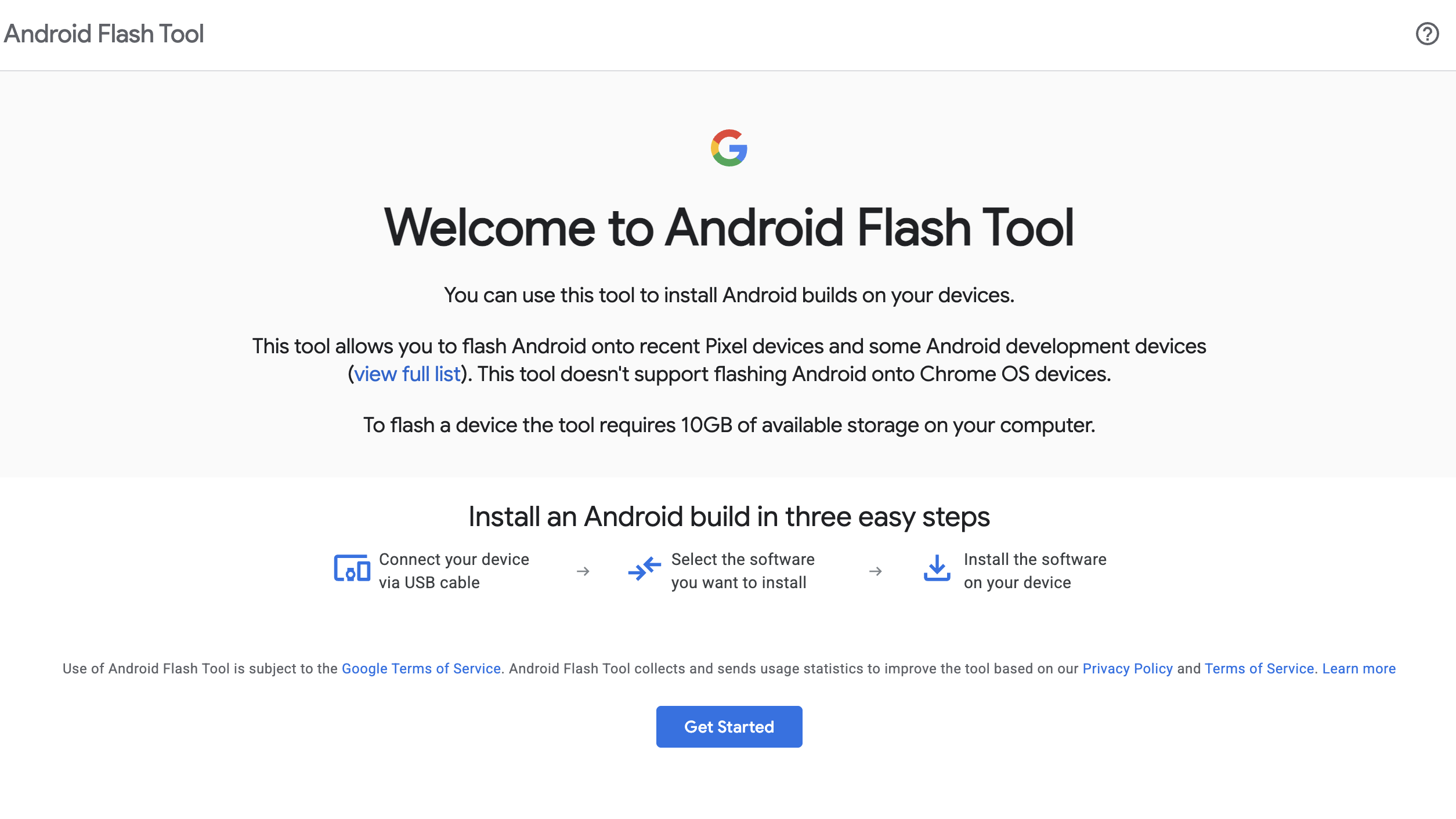 google android flash tool website google android flash tool website
