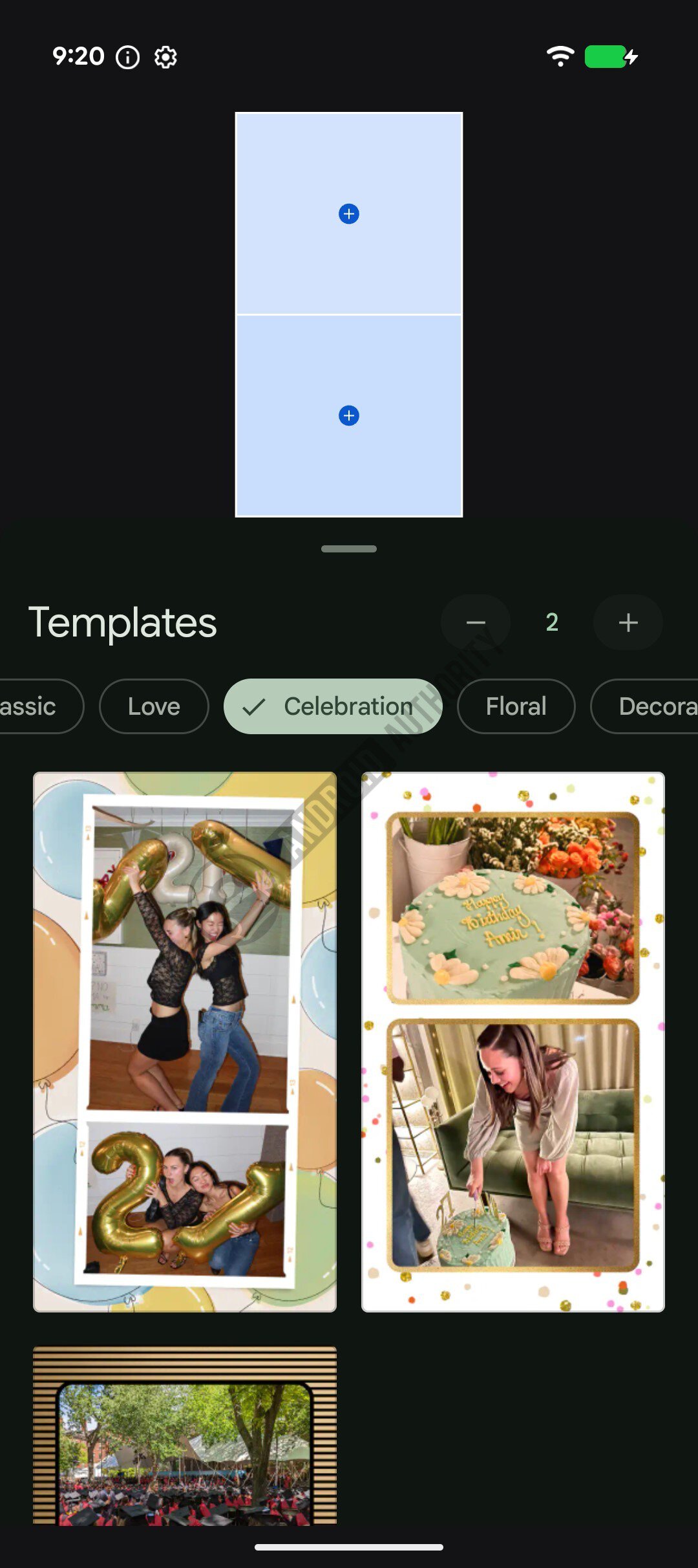 google photos collages templates 3 watermarked
