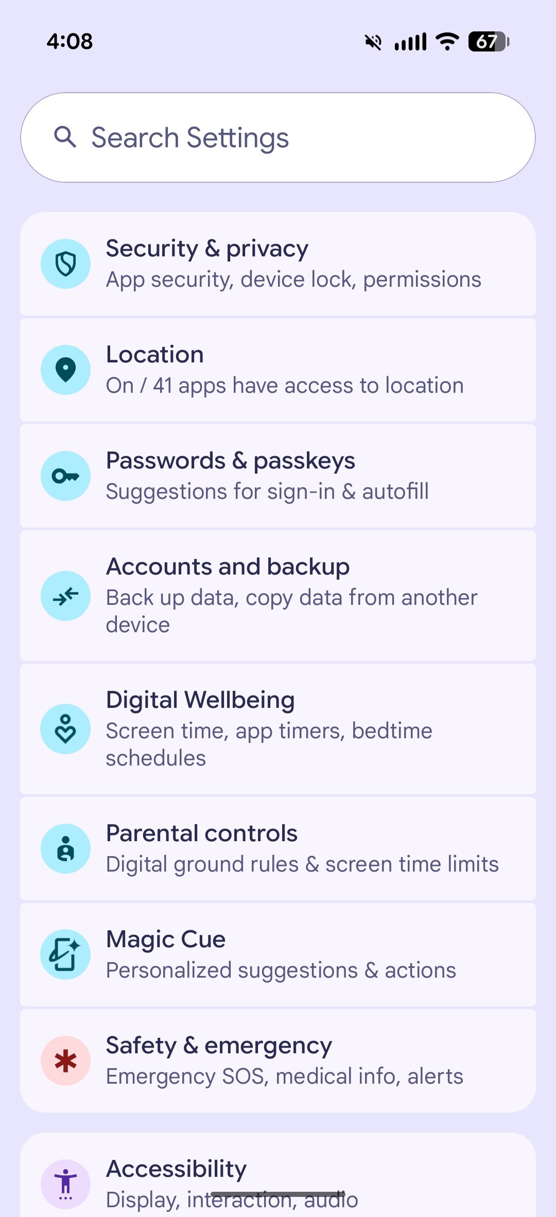 Screenshot showing how to disable Advanced Protection Mode on a Pixel phone.