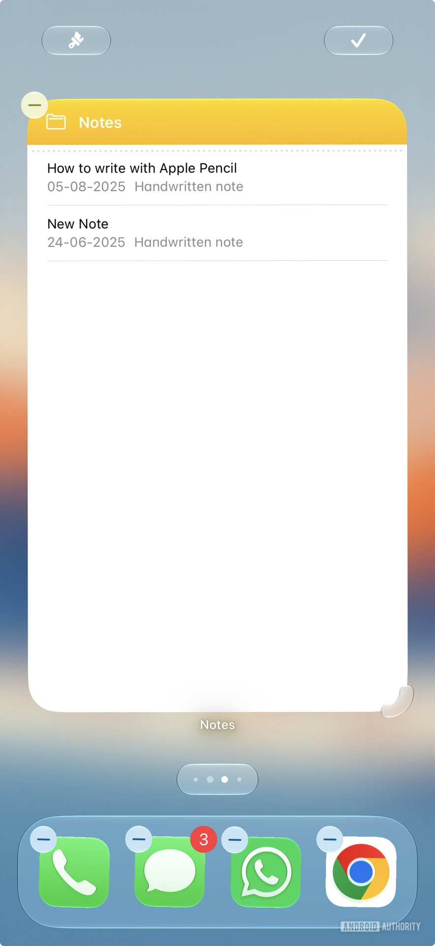 iOS 27 Extra large 4x6 widgets (2)
