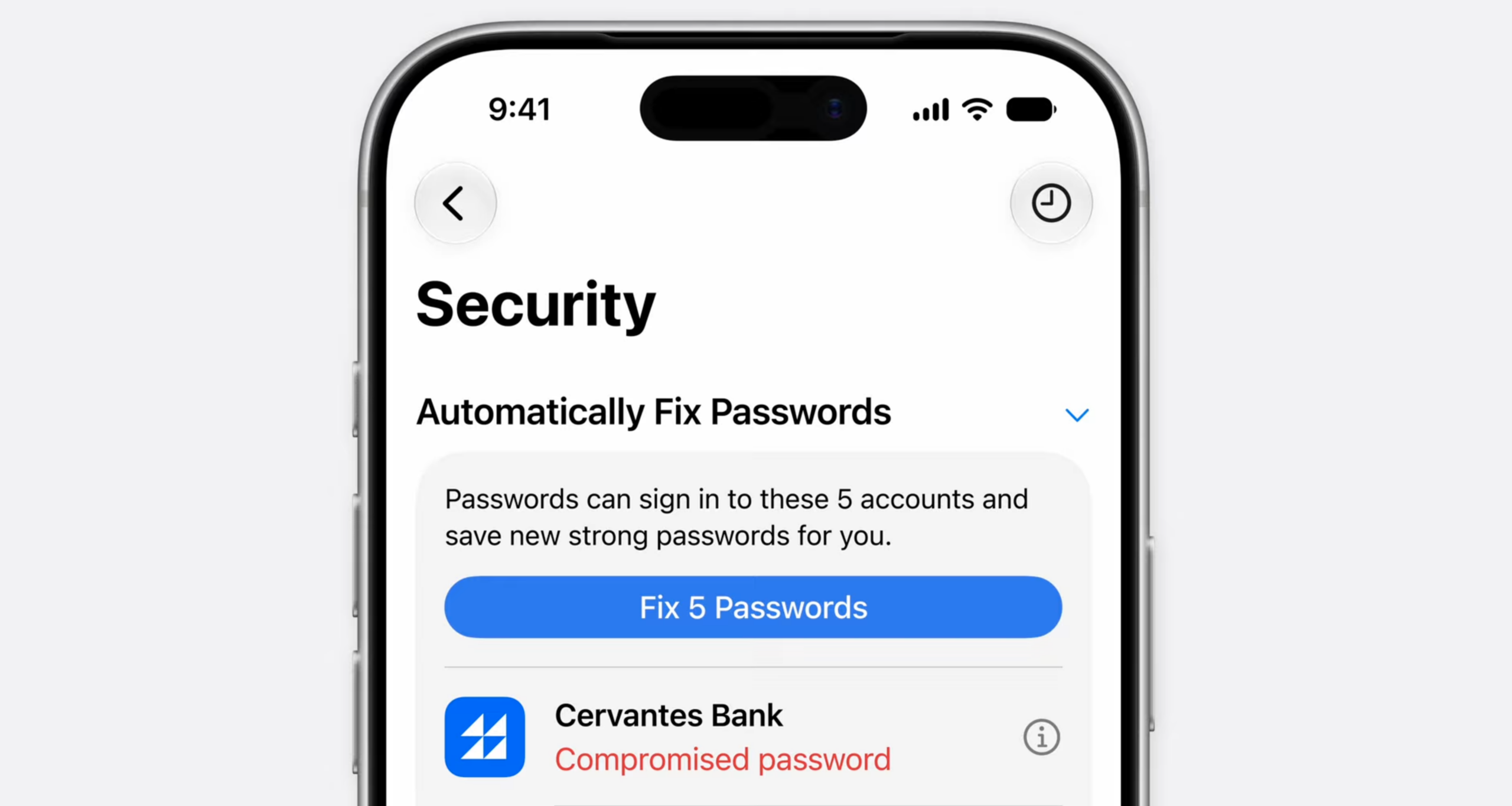 iOS 27 auto fix passwords