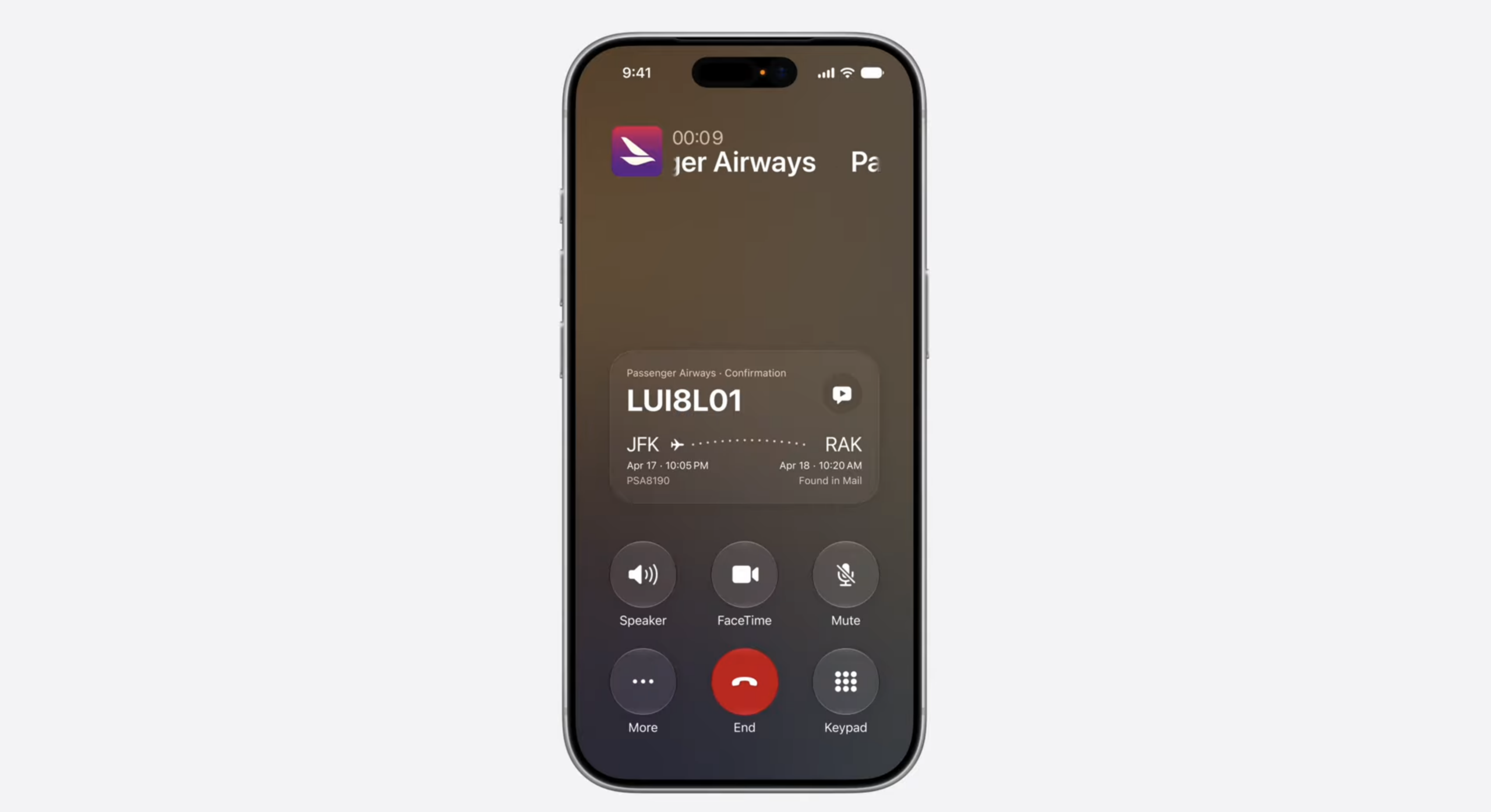 iOS 27 call context
