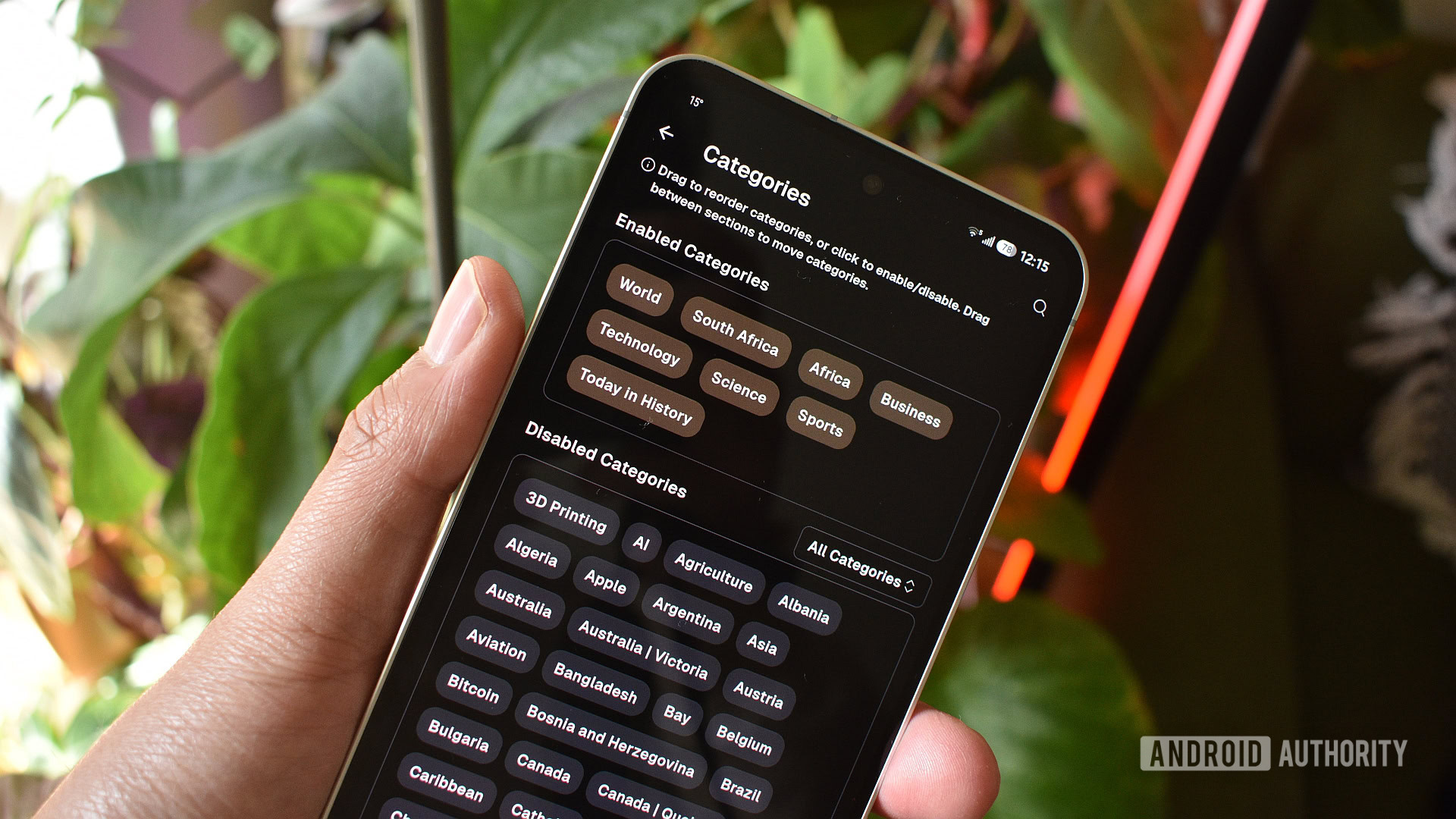 kagi news content categories 1