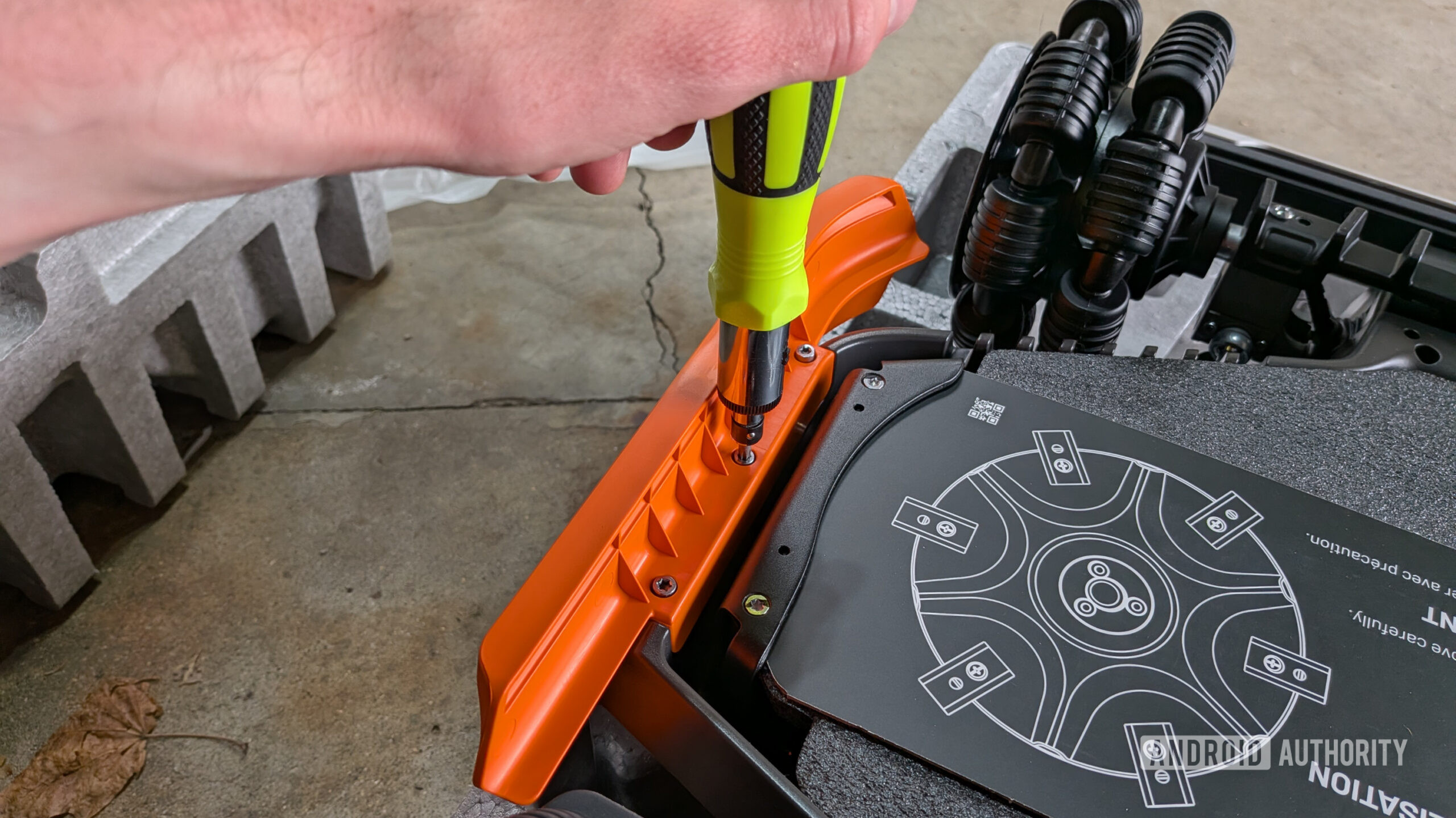 Setting up the Mammotion LUBA 3 AWD.