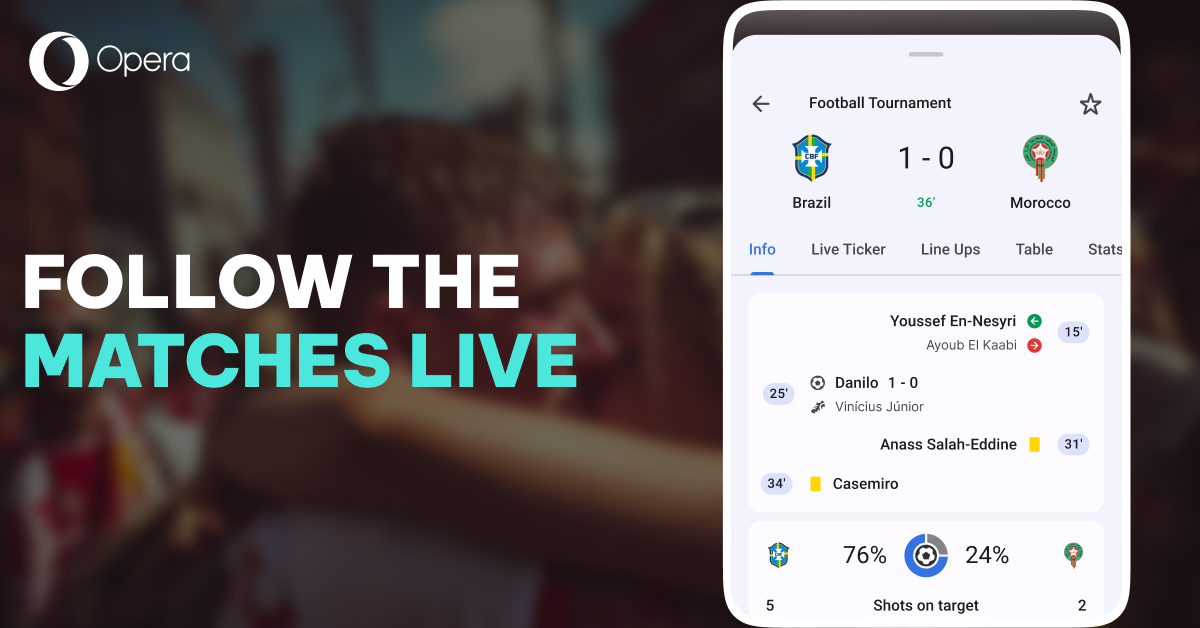 opera android football matches opera android football matches
