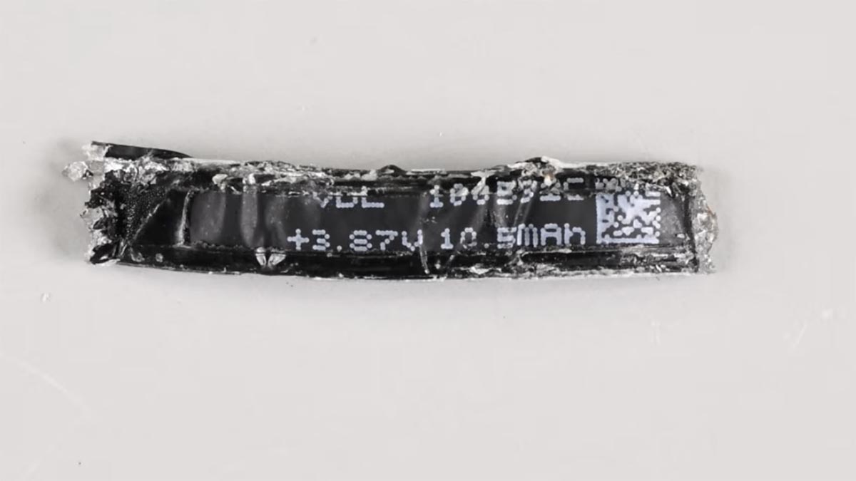oura ring 5 teardown battery image