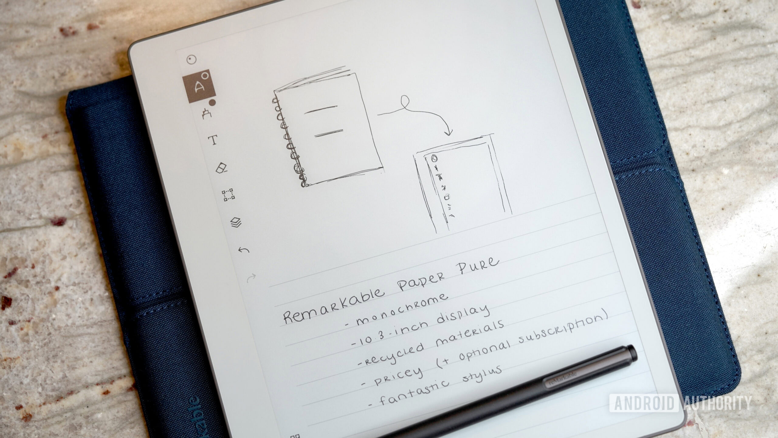 reMarkable Paper Pure product notes reMarkable Paper Pure product notes