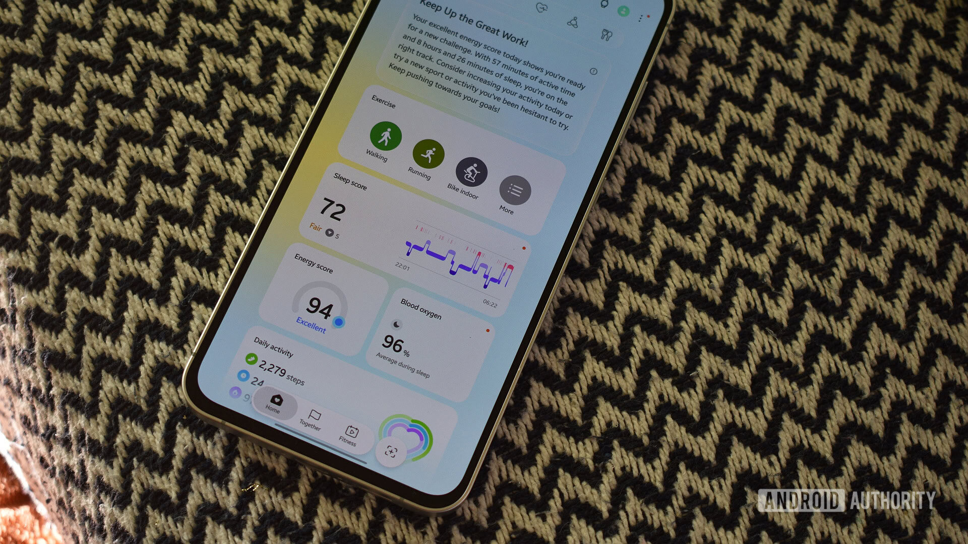 Samsung Health App ダッシュボード 2 を再設計 Samsung Health App ダッシュボード 2 を再設計