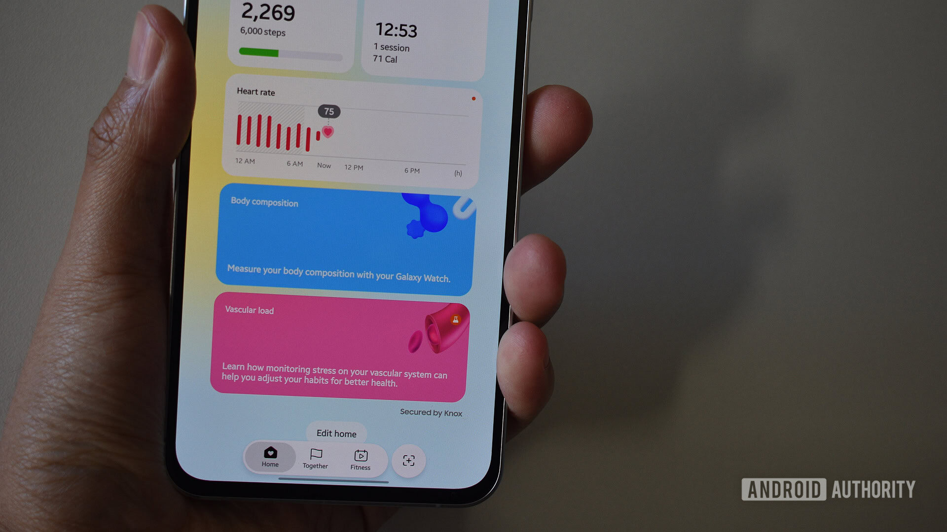 Samsung Health アプリが血管負荷を改造 1 Samsung Health アプリが血管負荷を改造 1