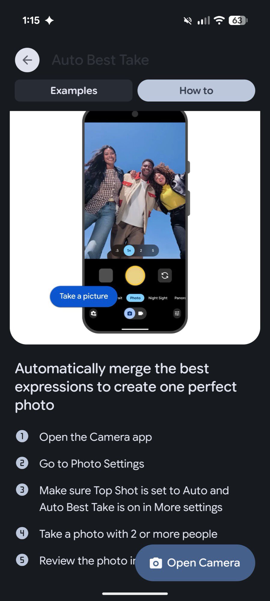 screenshot pixel 10 auto best take how to